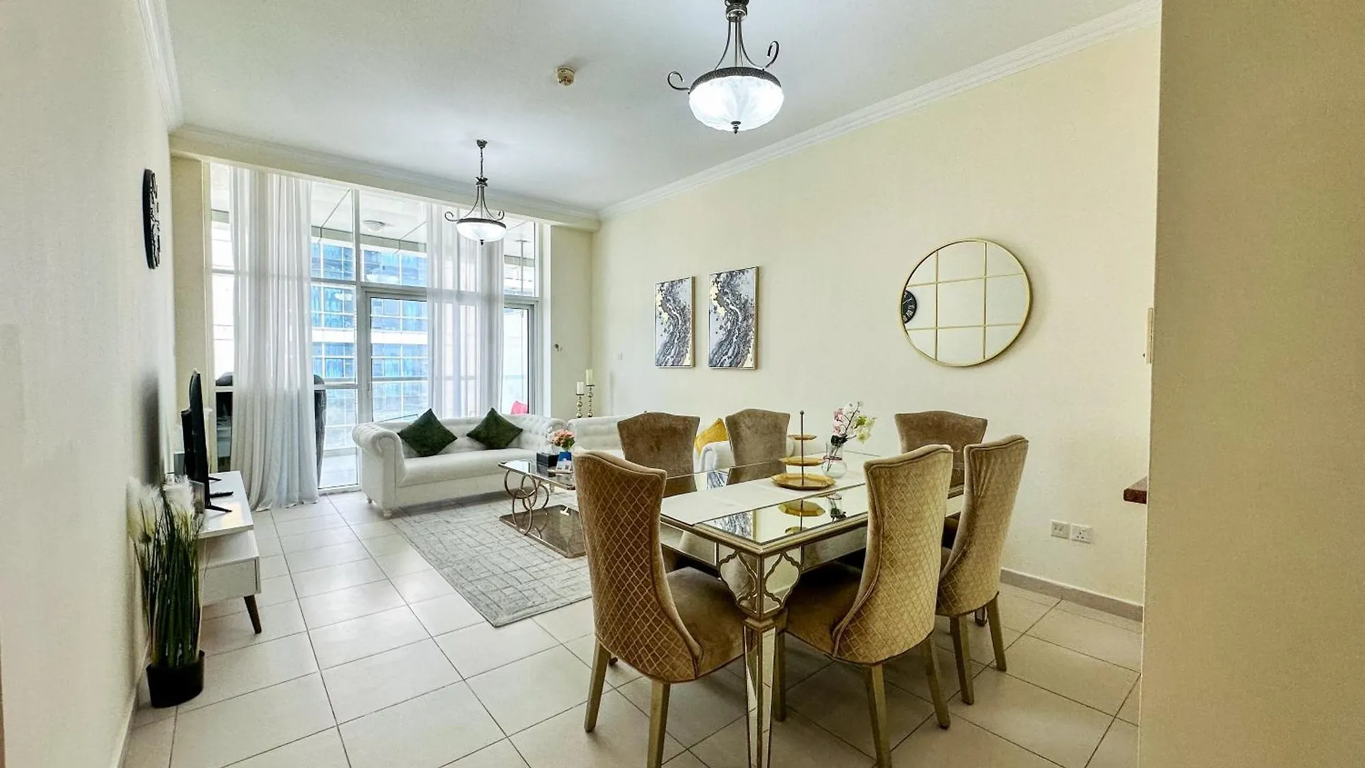 Apartment Vserve - 1 Bedroom Stunning Canal And Burj Khalifa View Dubai
