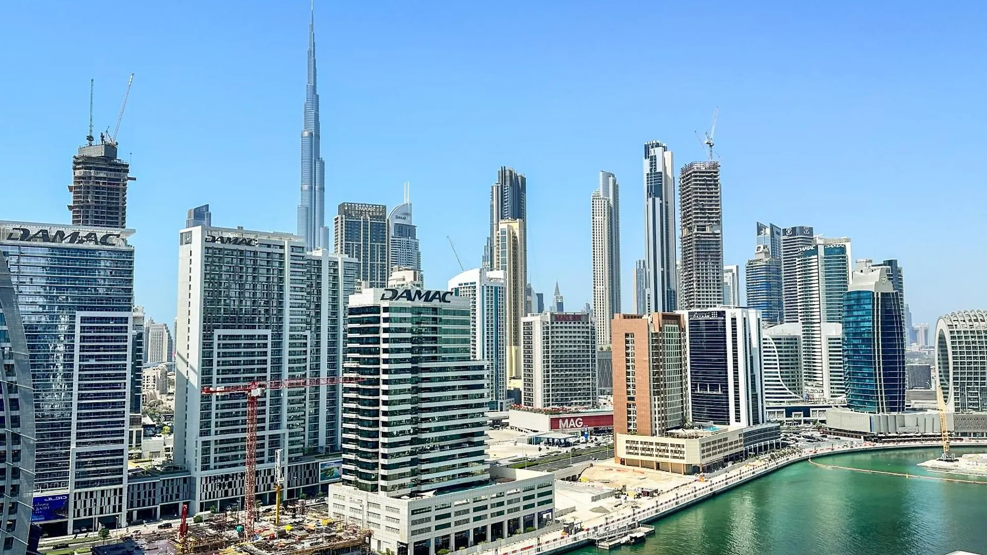 Vserve - 1 Bedroom Stunning Canal And Burj Khalifa View Dubai United Arab Emirates